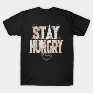 Stay Hungry Muslin Sneaker Art T-Shirt